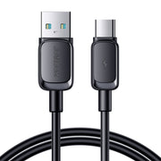 Kabel za punjenje Joyroom Multi - Color Series A14 USB - A / USB - C 3A 1,2m - Crna KP41372