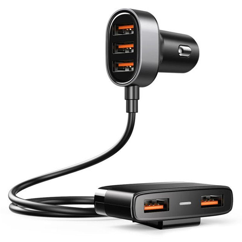 Auto adapter Joyroom JR - CL03 5x USB 6,2A s produžnim kabelom - Crna KP41382