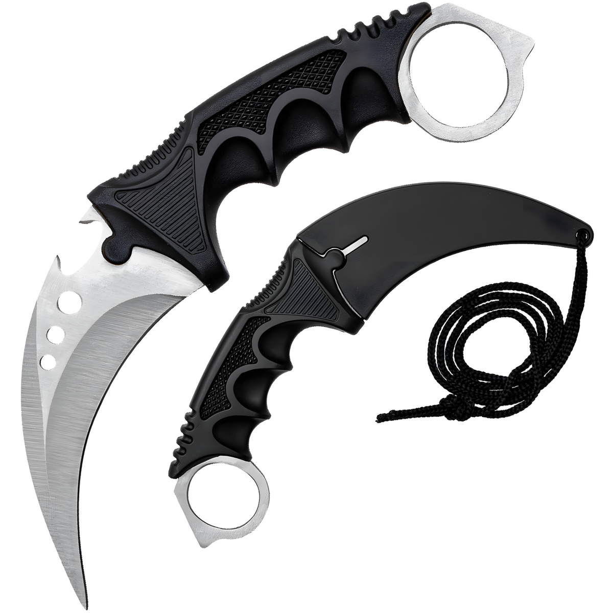 Outdoor nož Karambit YN-42088 - Srebrna KP42088