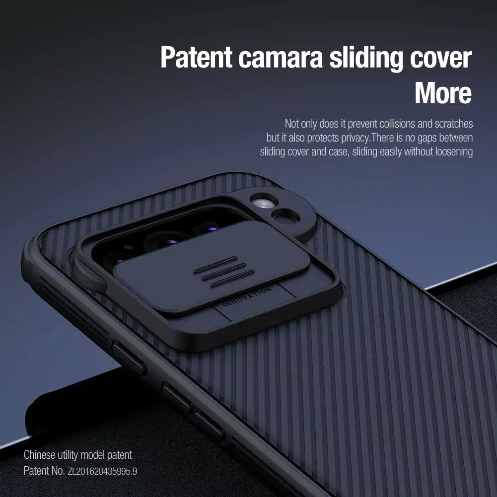Nillkin – CamShield Pro maska za Google Pixel 9 Pro – crna
