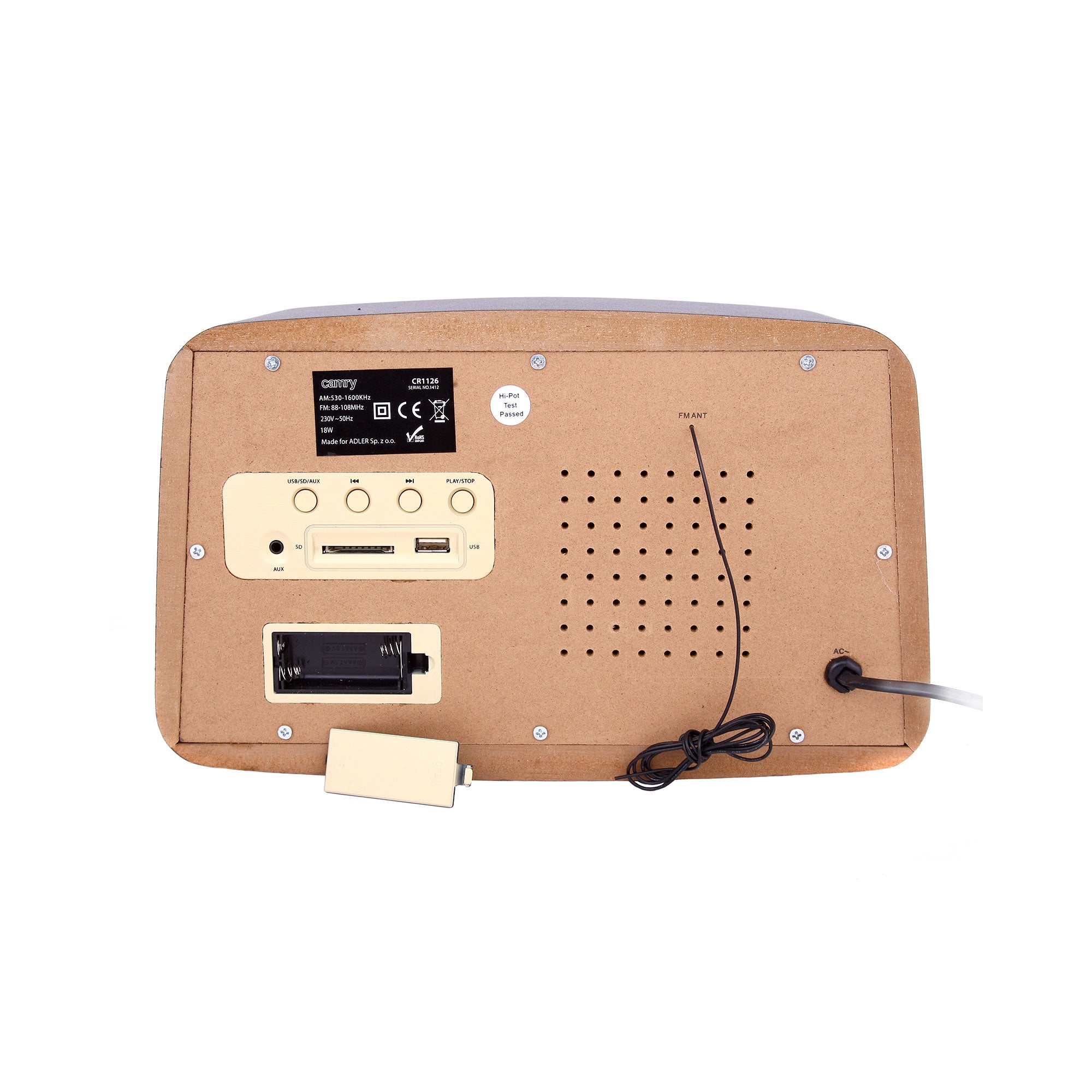 Radio retro MP3 CR 1126