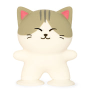 SQUISHY Stuck Cat 9,5 cm – Ljepljiva antistres mačkica za djecu Bijela
