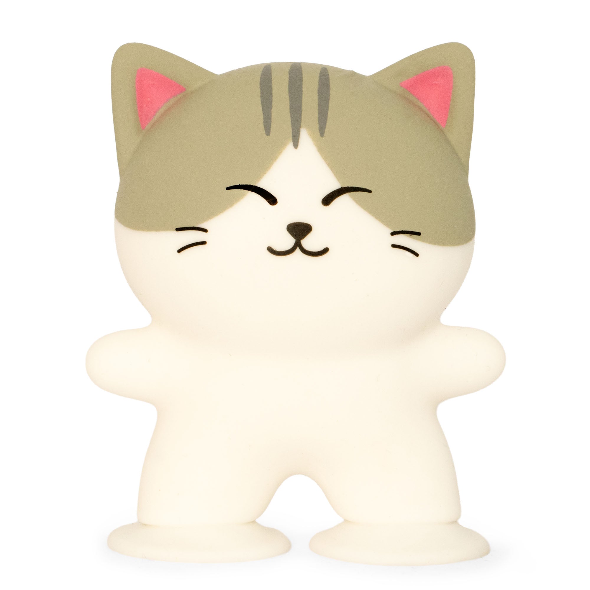 SQUISHY Stuck Cat 9,5 cm – Ljepljiva antistres mačkica za djecu Bijela