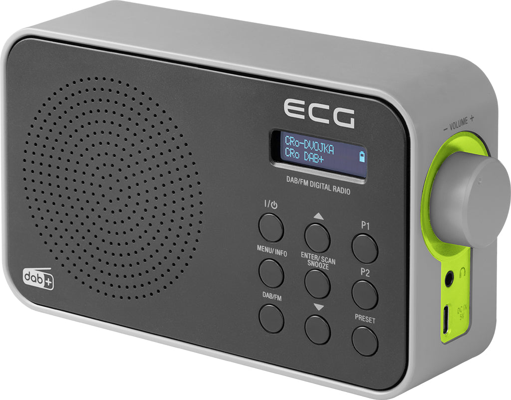 FM radioECG RD 110 DAB Black