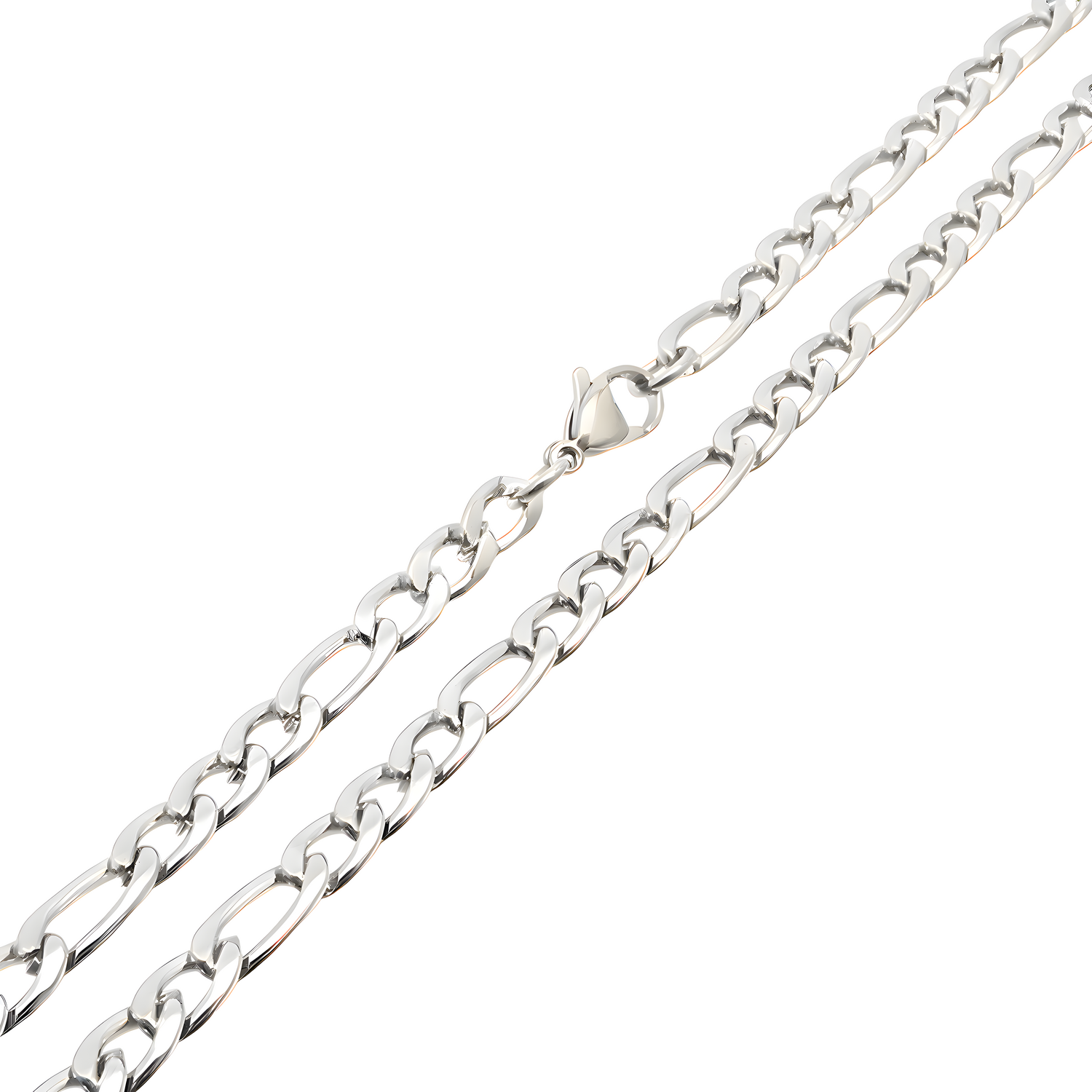 Muška ogrlica OT-34268 - Srebrna / 55cm KP34268
