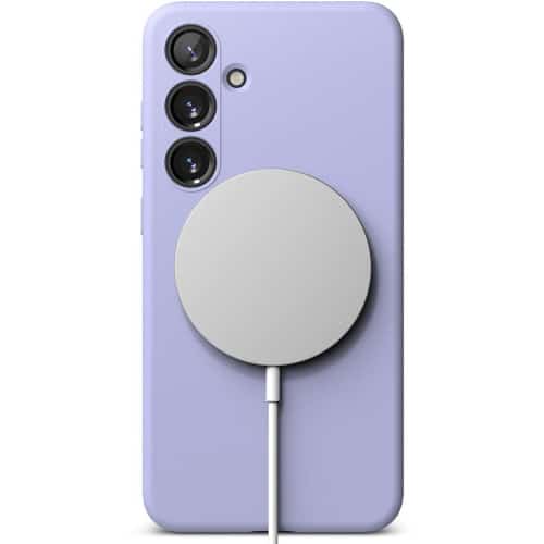 Ringke Silicone Magnetic MagSafe maska za Samsung Galaxy S24 - boja lavande