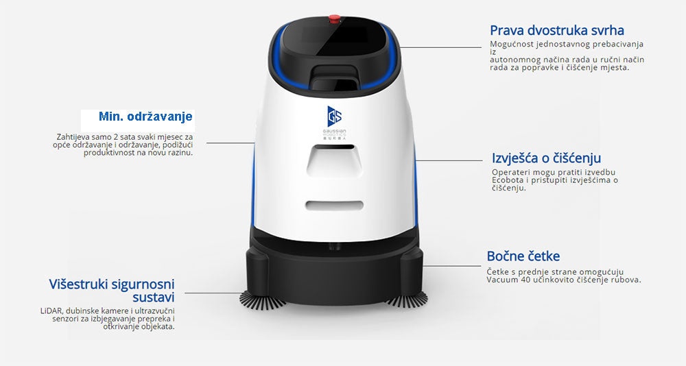 Robot čistač GS40