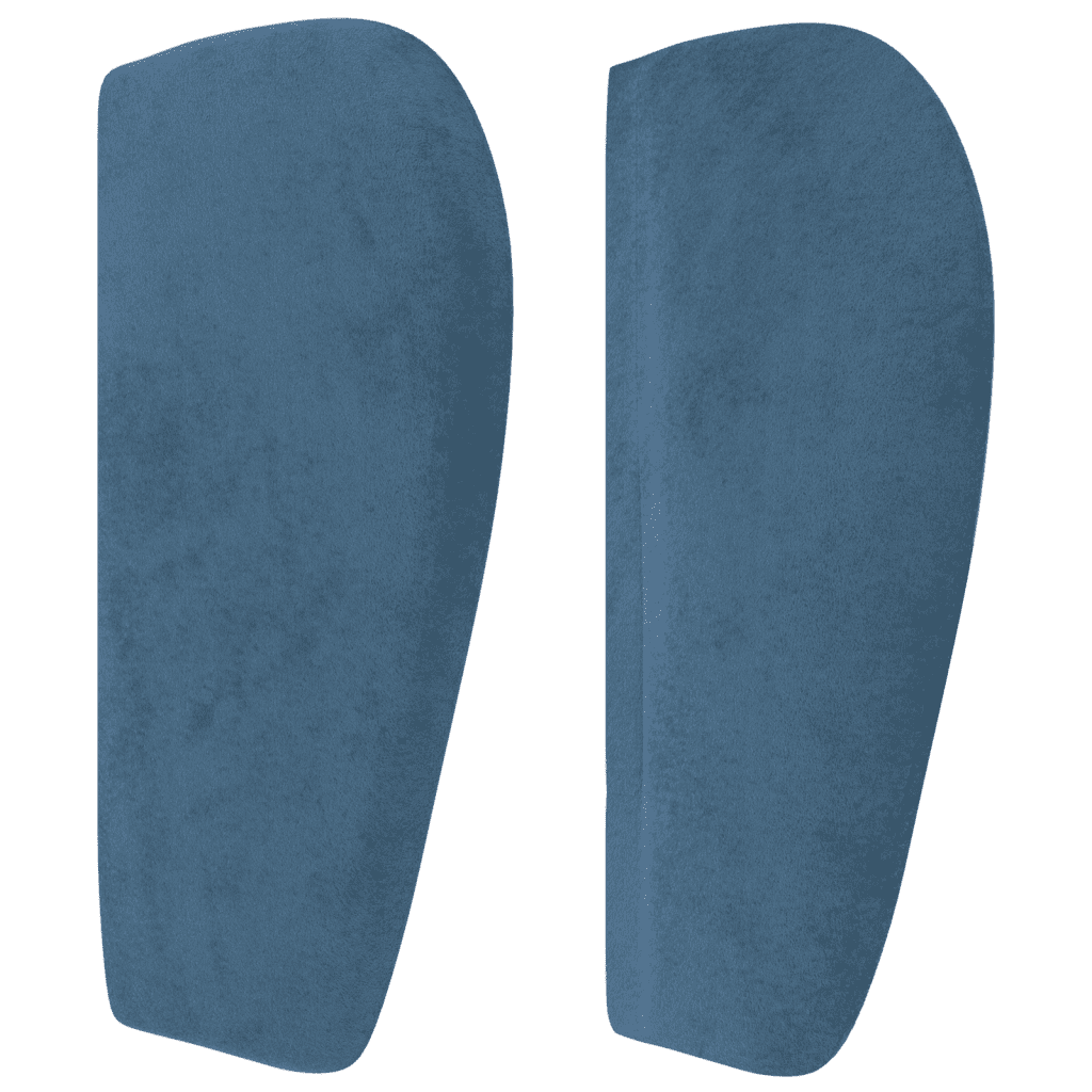 Box spring krevet s madracem tamnoplavi 80 x 200 cm baršunasti