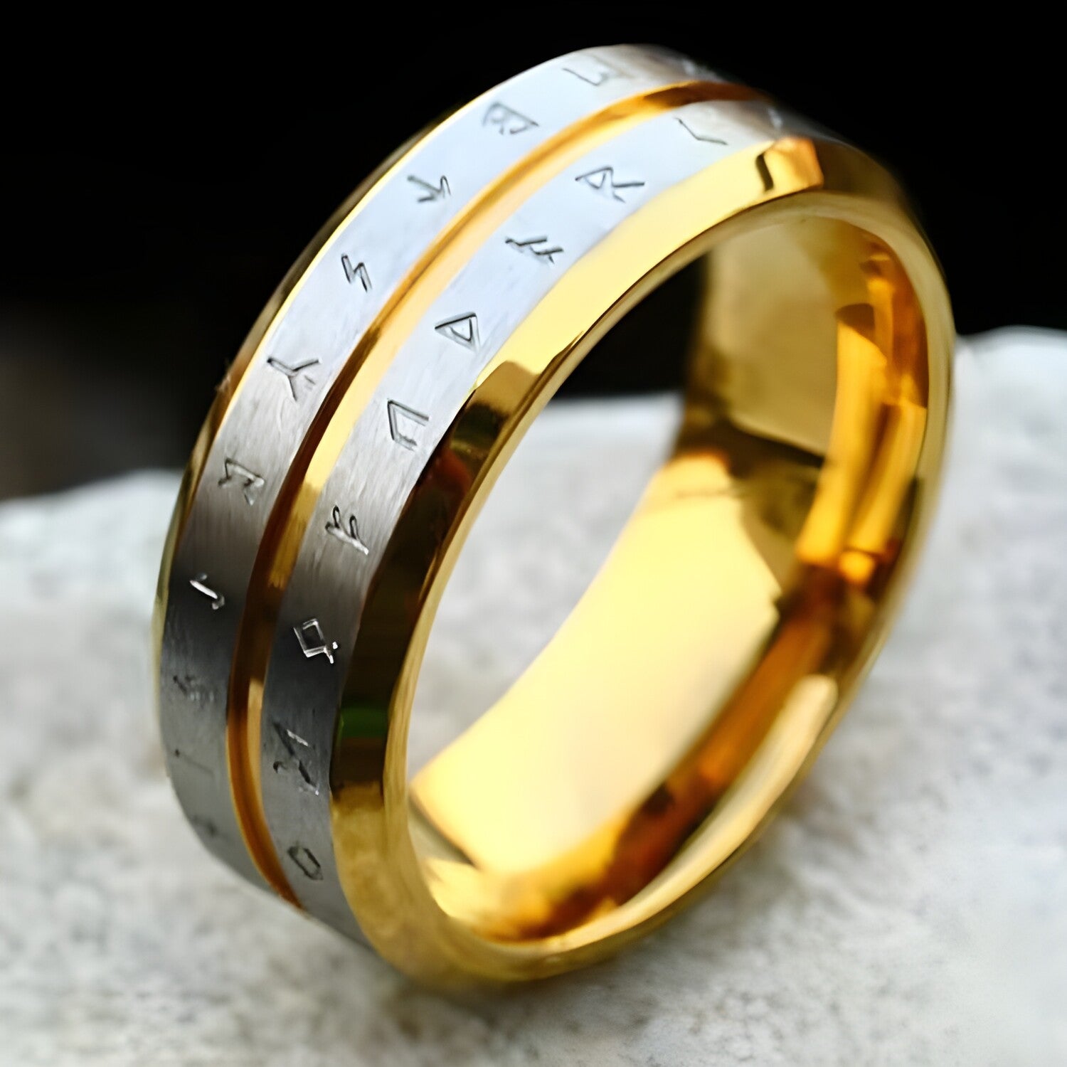 Prsten RU-32141 - Zlatna / 59mm KP32141