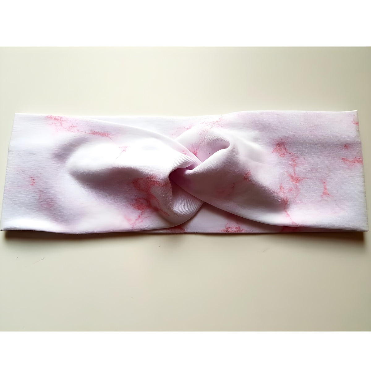 Dječja Turbanova traka za glavu - Ružičasta / Mramorna / 46 KP5625