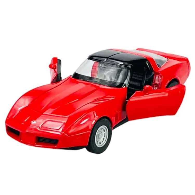 1982 Chevrolet Corvette Coupe red 1:34