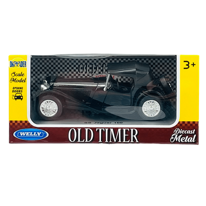 SS Jaguar 100 black 1:34