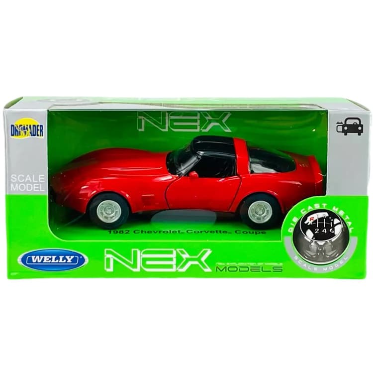 1982 Chevrolet Corvette Coupe red 1:34