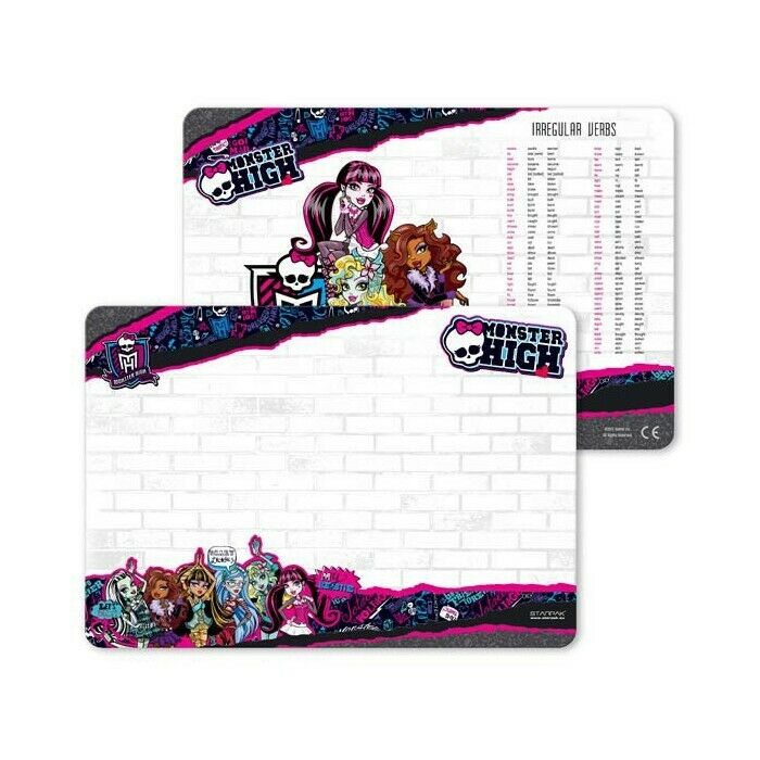 Edukativna ploča piši-briši Monster High