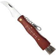 Gljivarski sklopivi nož s metlicom - 21cm / Smeđa KP37718