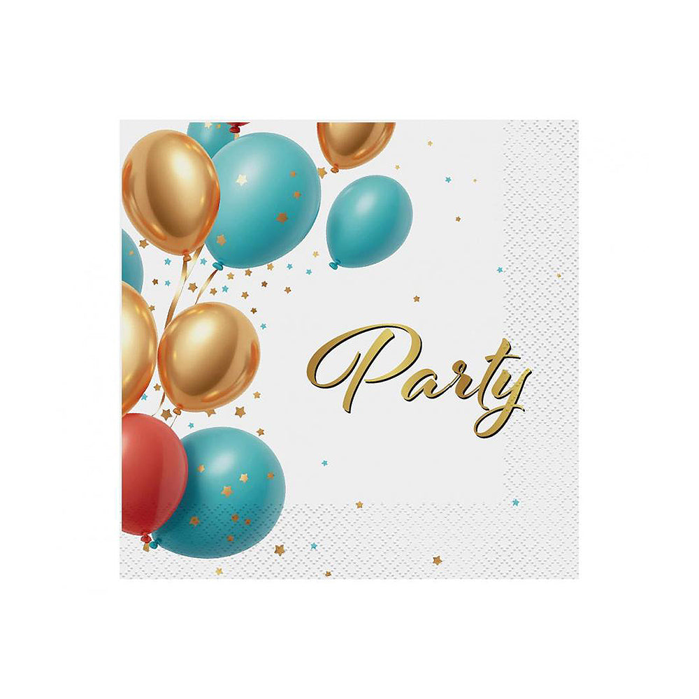 Zastavice za proslave Party Crvena