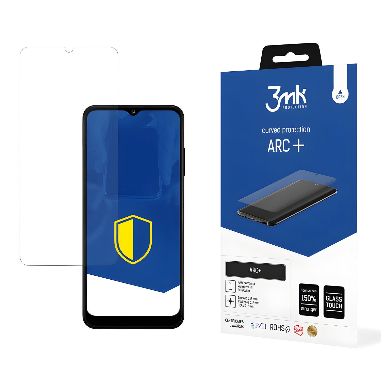 3mk Arc+ zaštitna folija za Samsung Galaxy A03 - Prozirna KP23427