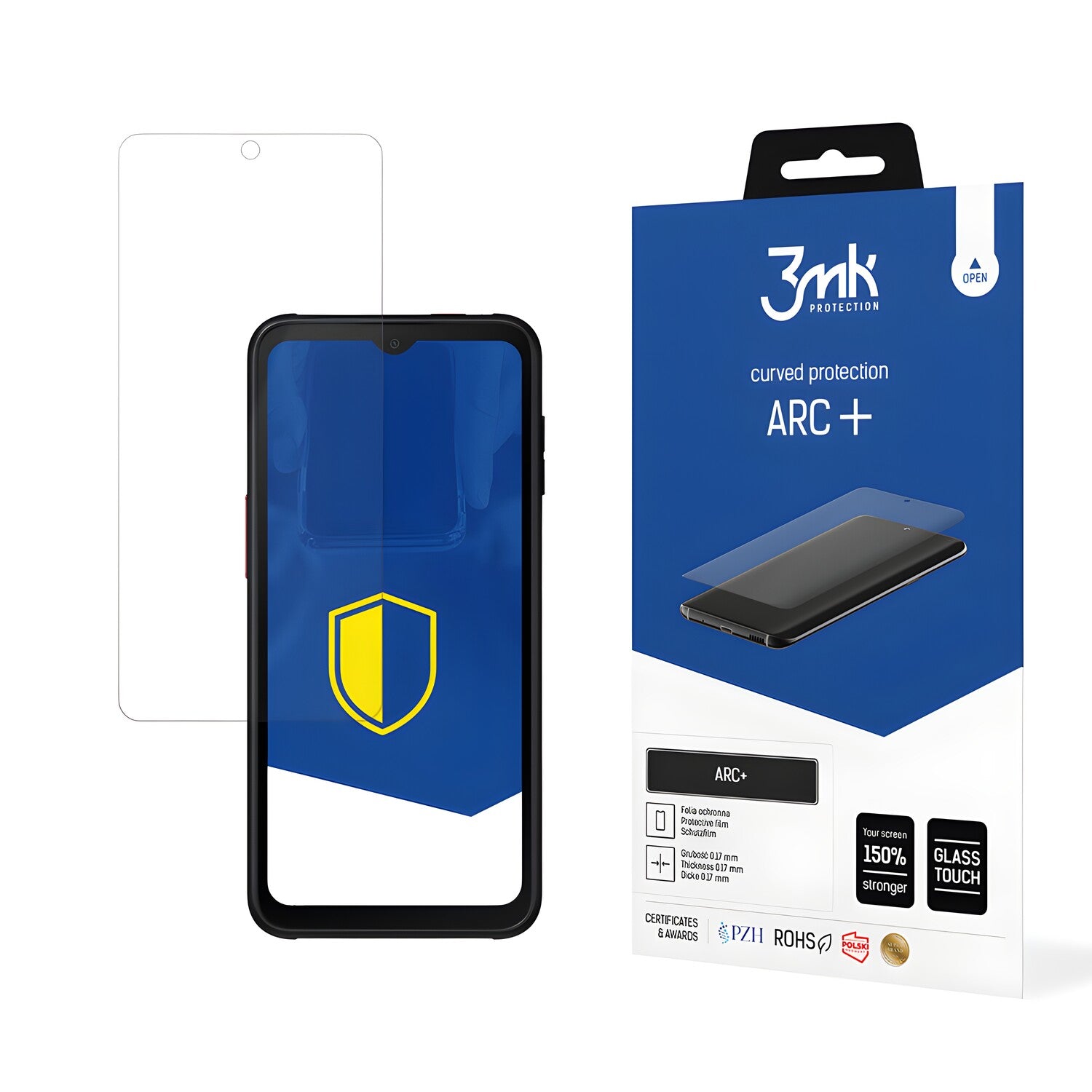 3mk Arc+ zaštitna folija za Samsung Galaxy Xcover 6 Pro - Prozirna KP22655