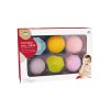 Senzorne gumene loptice za bebe – 6 komada