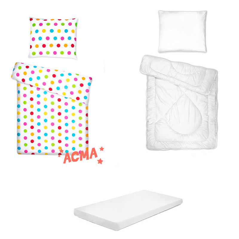 Posteljina set 5 elemenata za krevet 180x80 cm uzorak-05