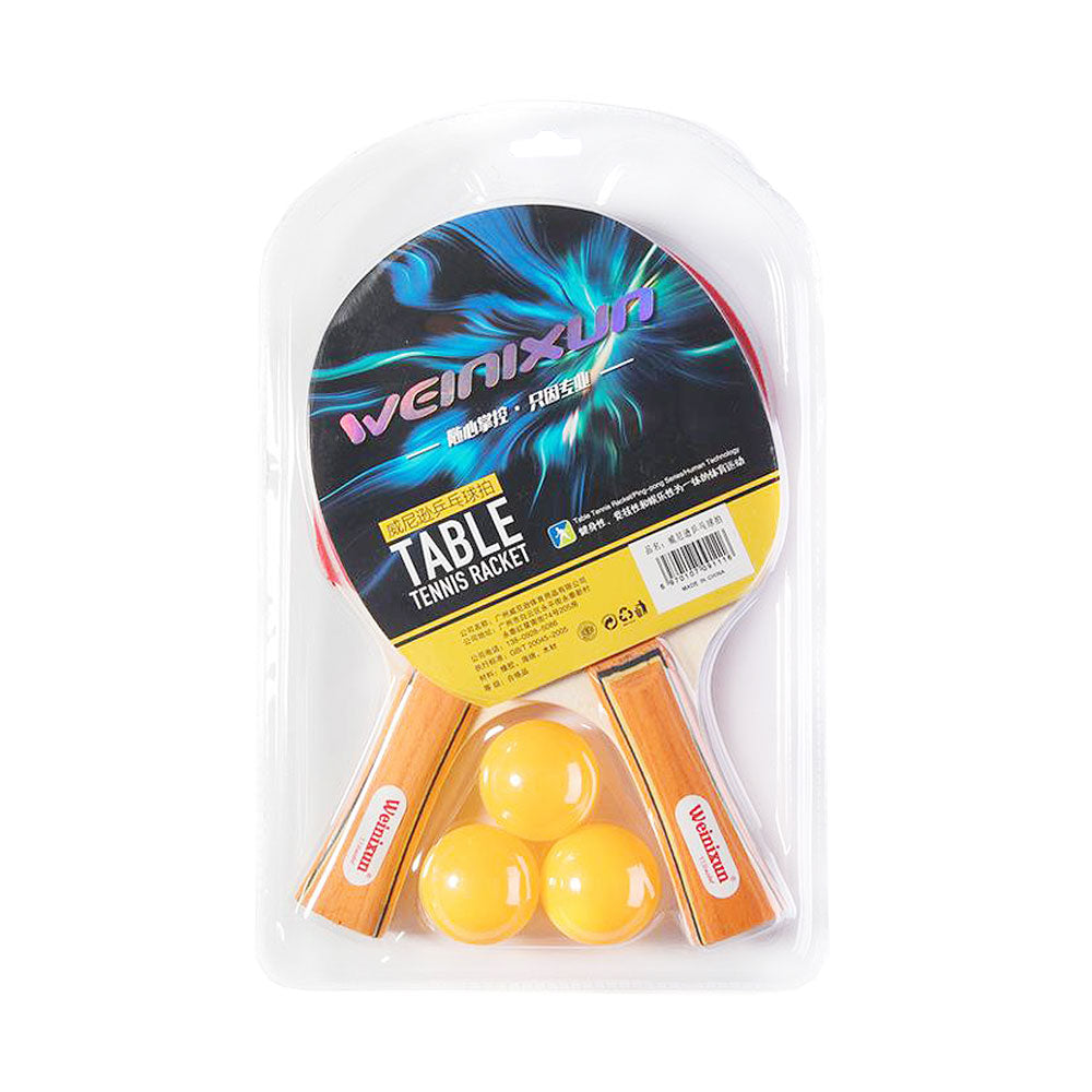 Rekreativni set za stolni tenis – 2 reketa i 3 loptice