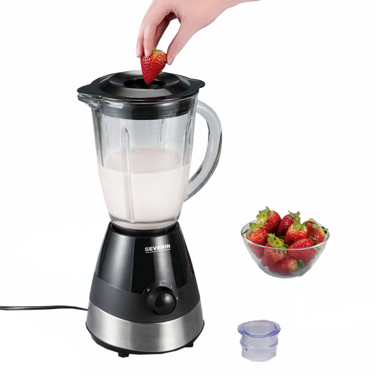 SEVERIN Blender + staklena posuda 1,5L, SM3718