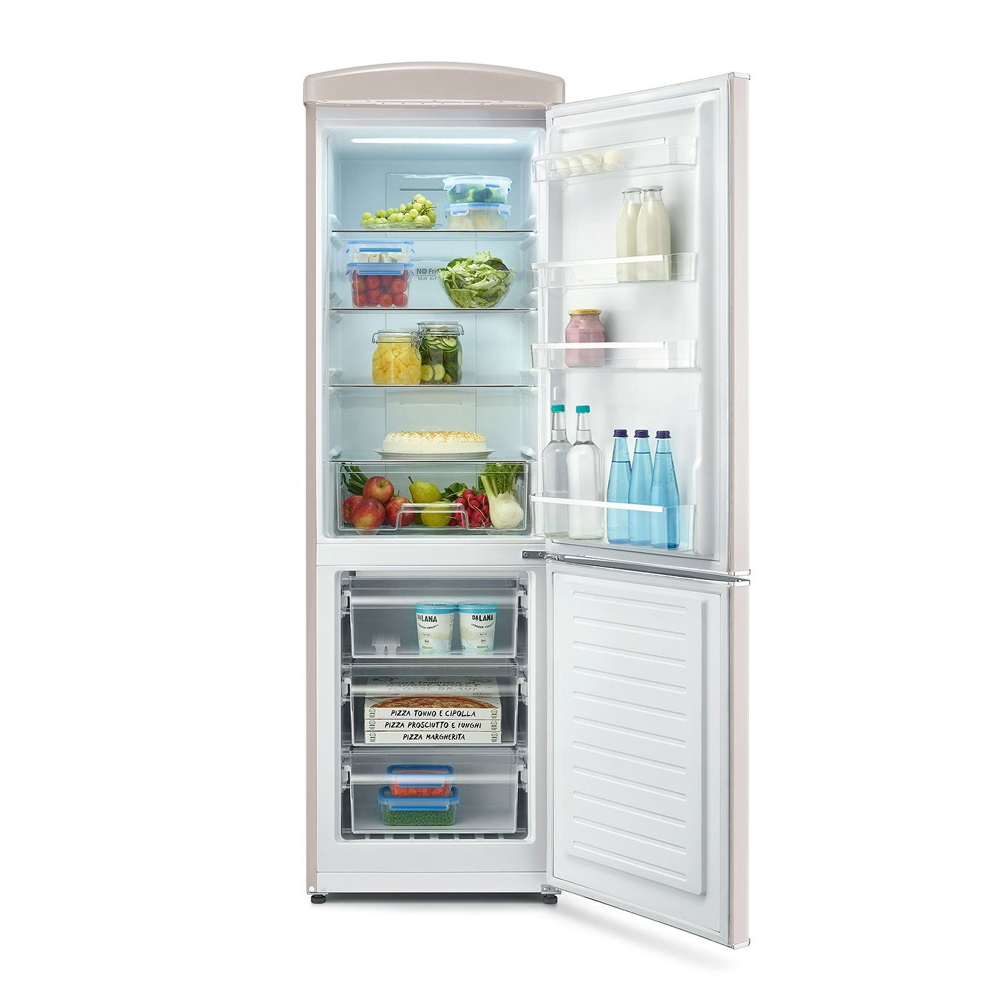 Severin Retro samostojeći hladnjak, bež, 315 L, RKG 8999