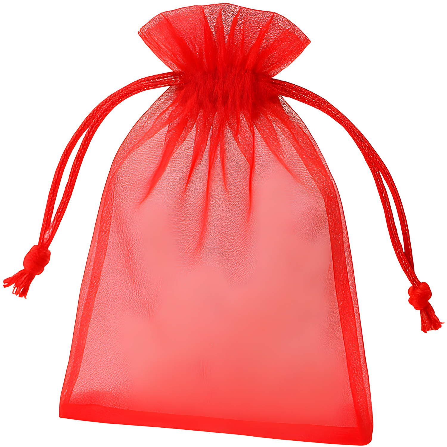 Poklon organza vrećica - Crvena / 7x9cm / 10kom KP38482