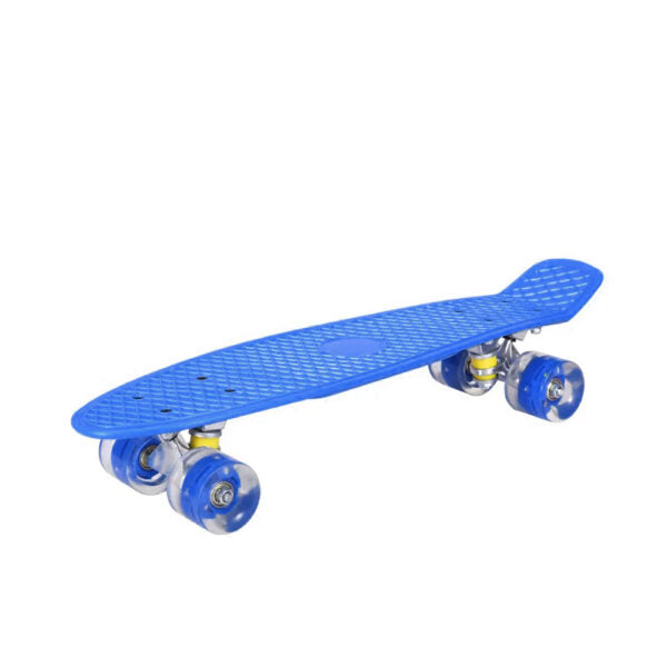 Skateboard sa led kotačima Žuta