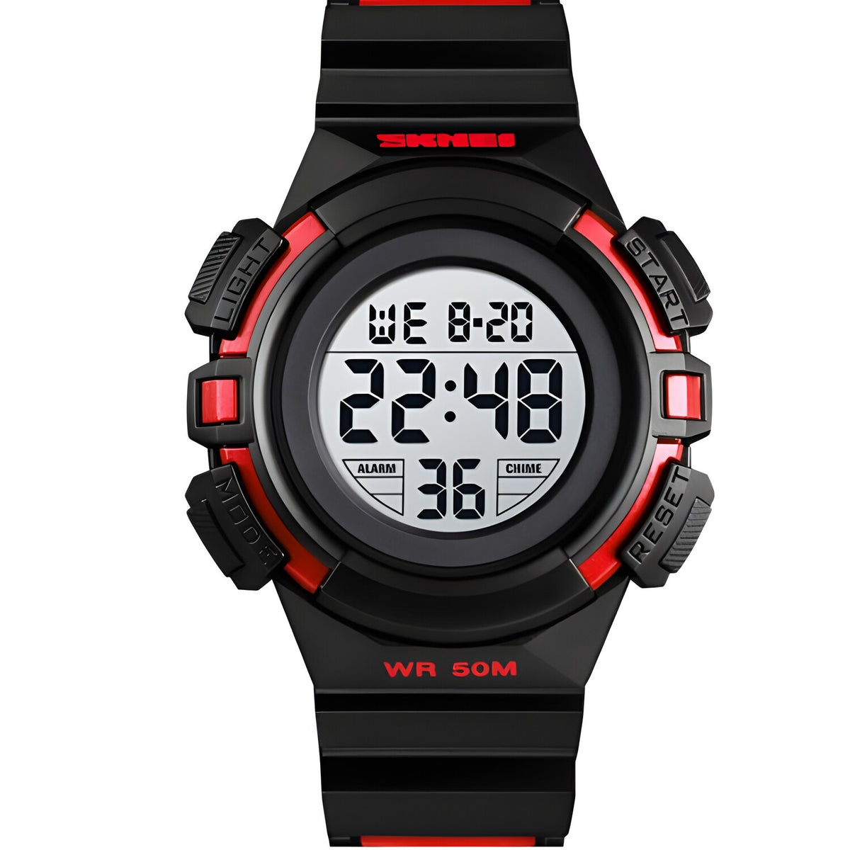 Dječji sat SKMEI LA-23795 - Crna / Crvena KP23795