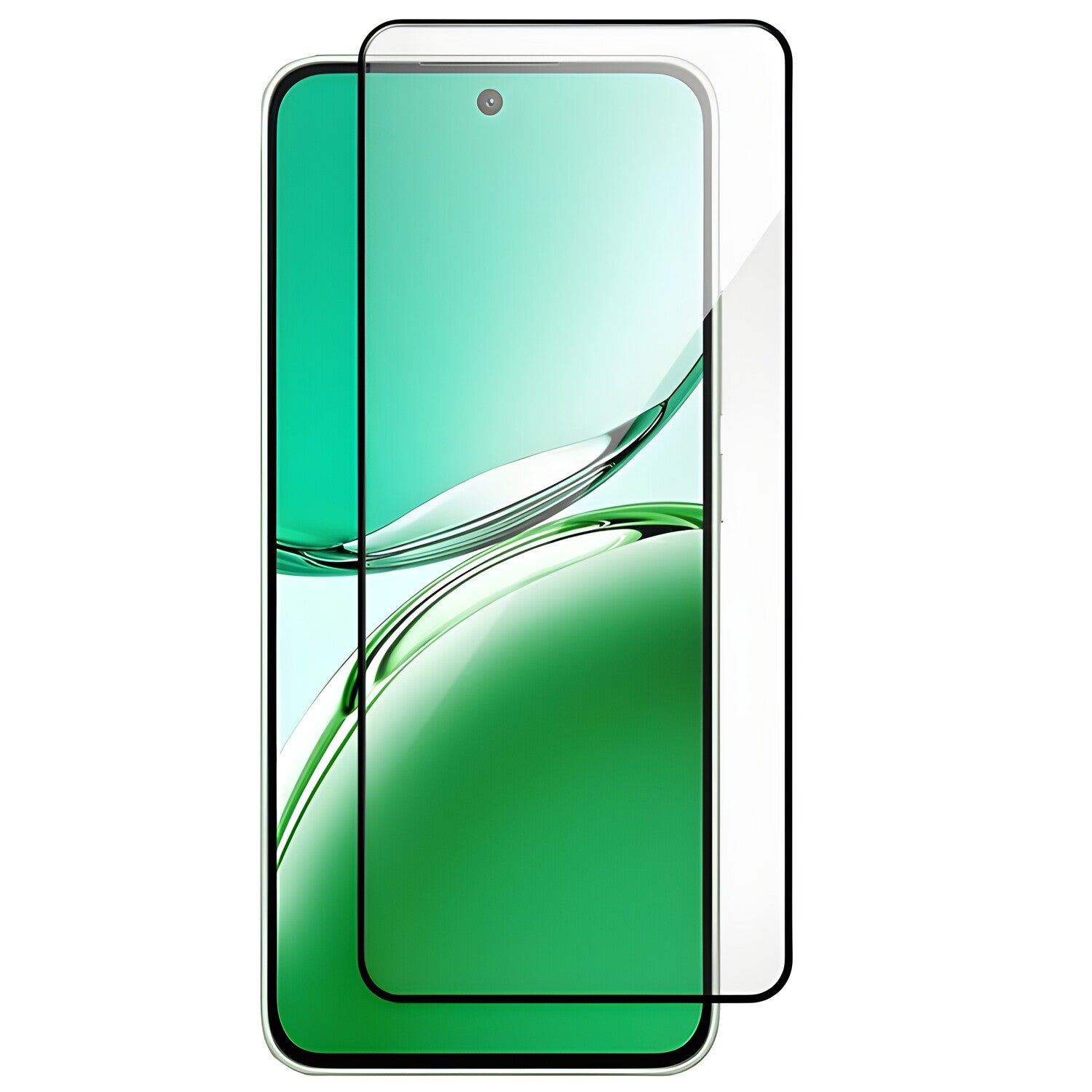 Techsuit zaštitno celoplošno staklo 111D za Oppo Reno12 F/Reno12 FS - Crna KP33093
