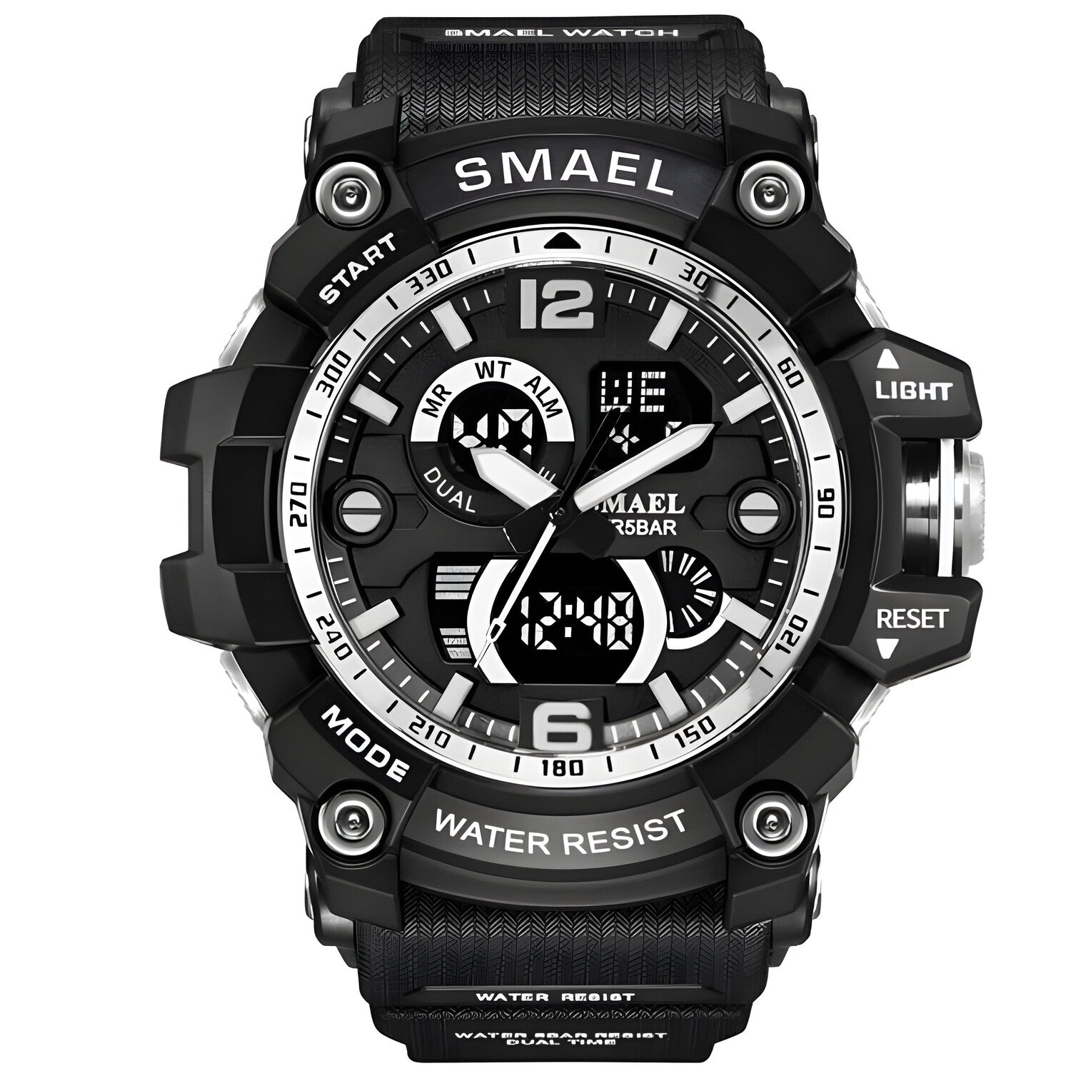 SMAEL KA-23814 sat - Crna / Srebrna KP23814
