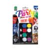 Šminka paleta boja za karneval