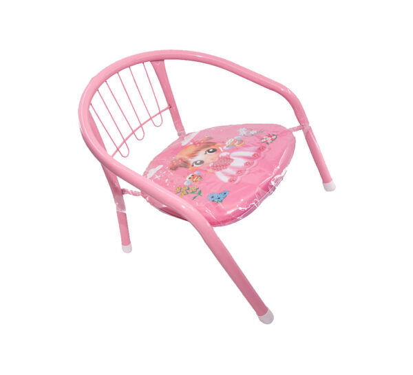 Dječja Stolica Zvučna Kiddie, metalna dječja stolica Crvena