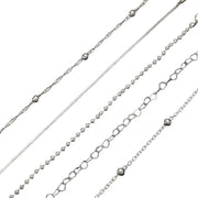 Narukvice za Ruku Set AZ-38839 - Srebrna KP38839