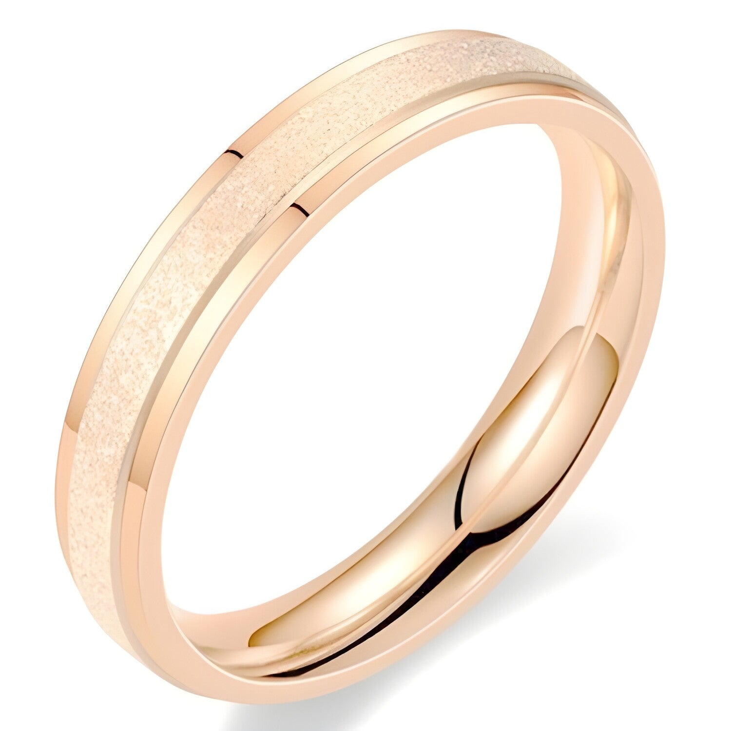 Muški Prsten SY-17528 - Zlatna / Ružičasta / 52mm KP17528