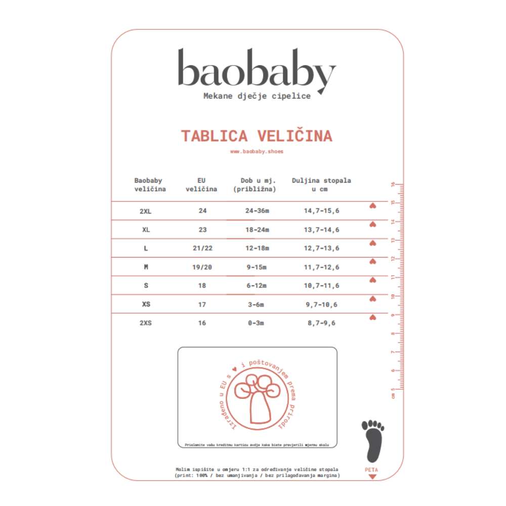 Baobaby Pelice - cipelice, sandalice, Stars white, XS