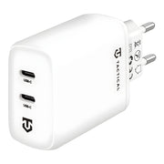 Tactical mrežni punjač 2x USB-C - 40W - Bijela KP31220