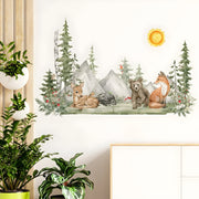 Naljepnica za zid / Tapeta Woodland KP34614