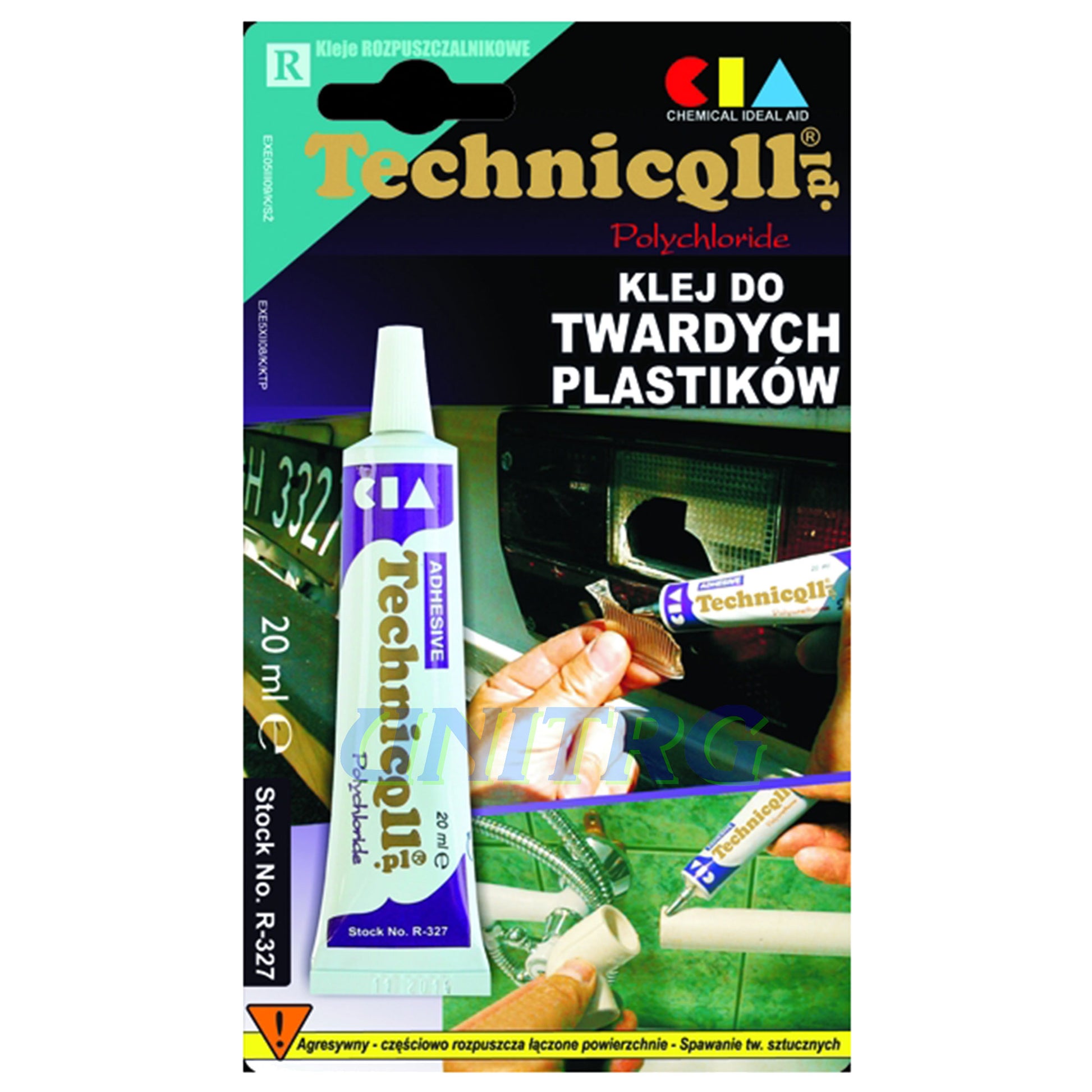 Technicqll R-327 Ljepilo za tvrdu plastiku  20ml