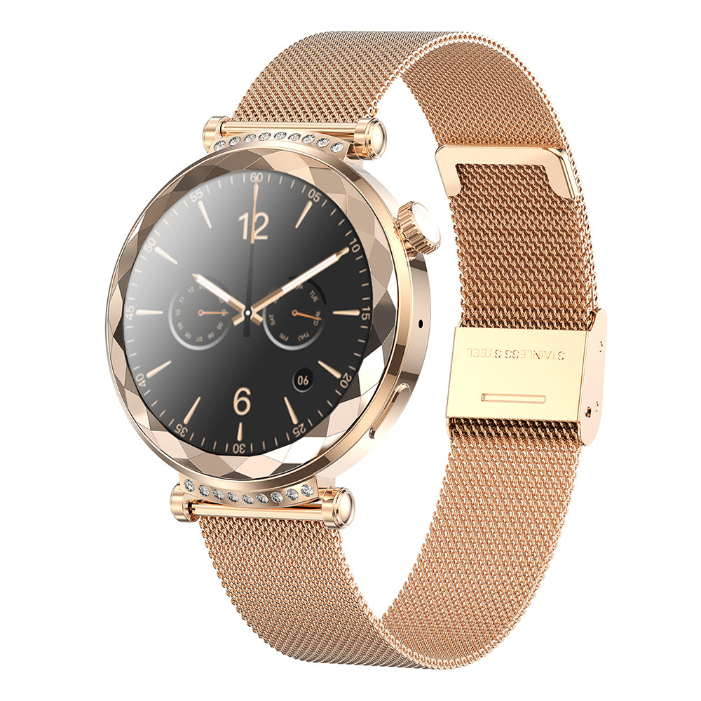 Blavec Smartwatch W-19 Liana HD AMOLED Voice Call (SWW19-RG) ružičasto zlato + 2 remena