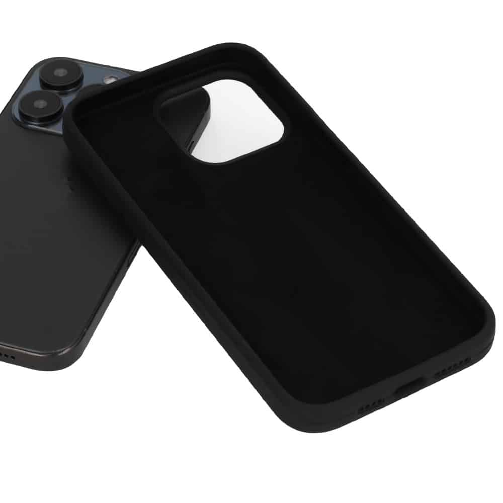 SILIKONSKA LITE MASKA ZA IPHONE 14 PRO CRNA