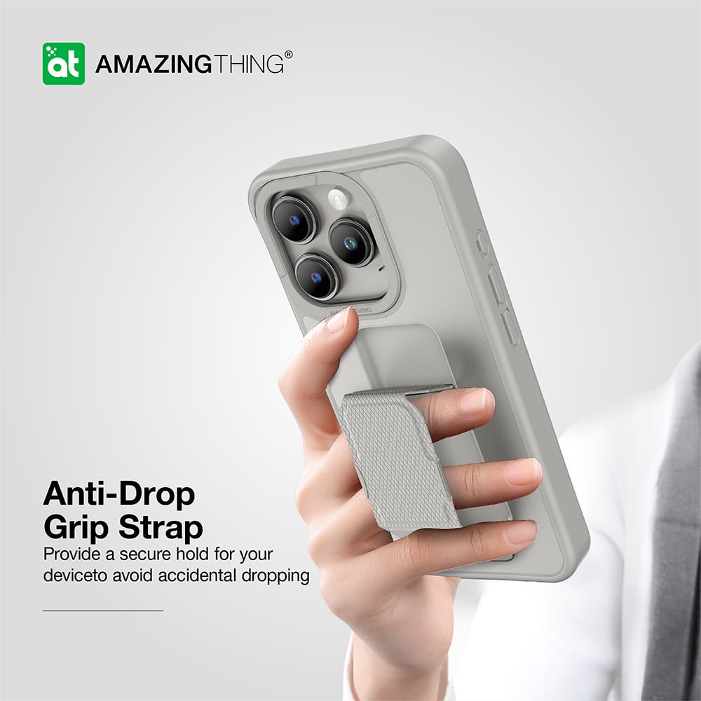 AMAZING THING MATTE PRO MAGSAFE MASKA ZA IPHONE 15 PRO TITANIUM