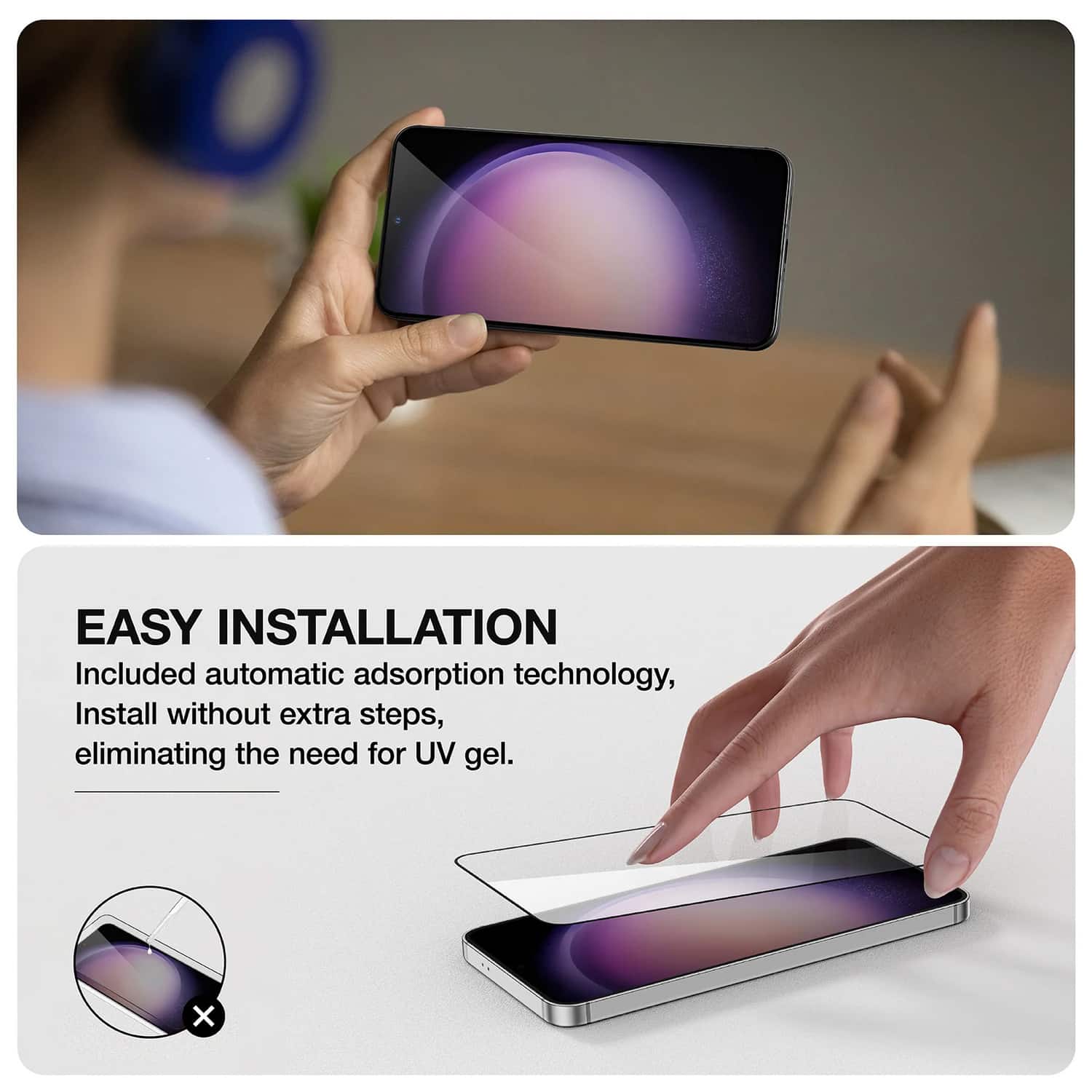 AMAZING THING RADIX FULL GLASS KALJENO STAKLO ZA SAMSUNG GALAXY S24 PLUS/S25 PLUS