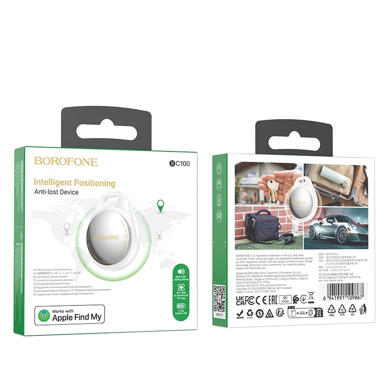 BOROFONE TRACKER BC100 INGENIOSO BIJELI