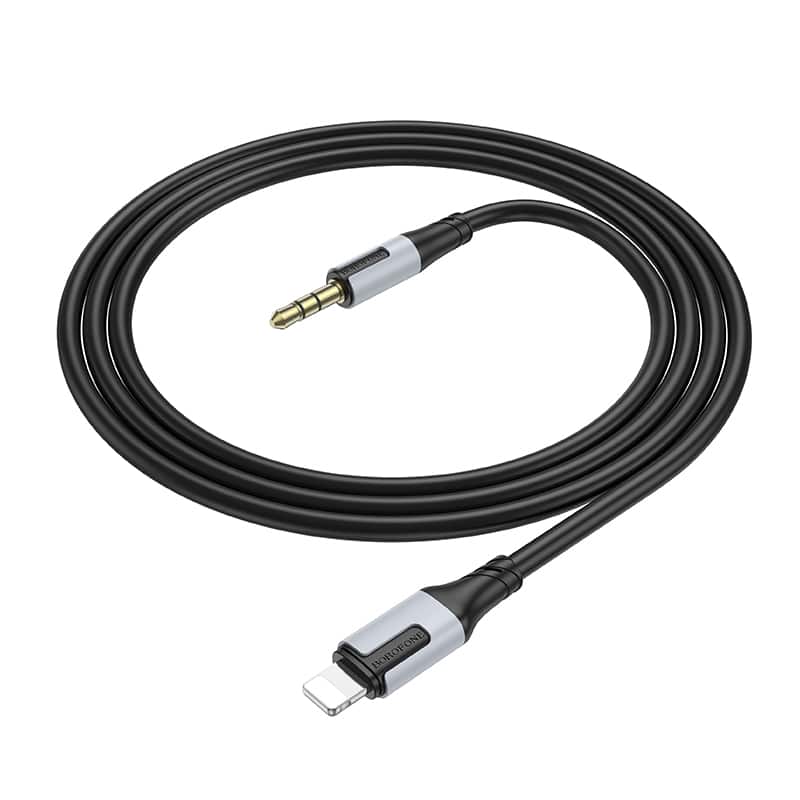 BOROFONE KABEL BL19 CREATOR – JACK 3,5MM TO LIGHTNING – 1 METAR CRNI