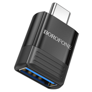 Borofone adapter OTG BV18 ​​- Type C na USB - crni