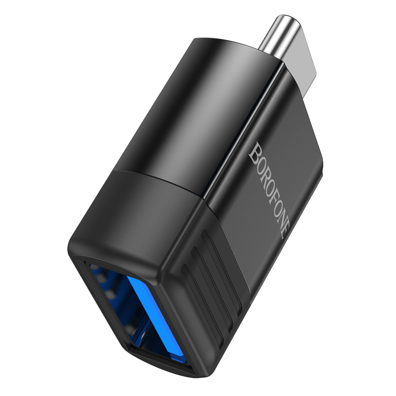 Borofone adapter OTG BV18 - Type C na USB - crni