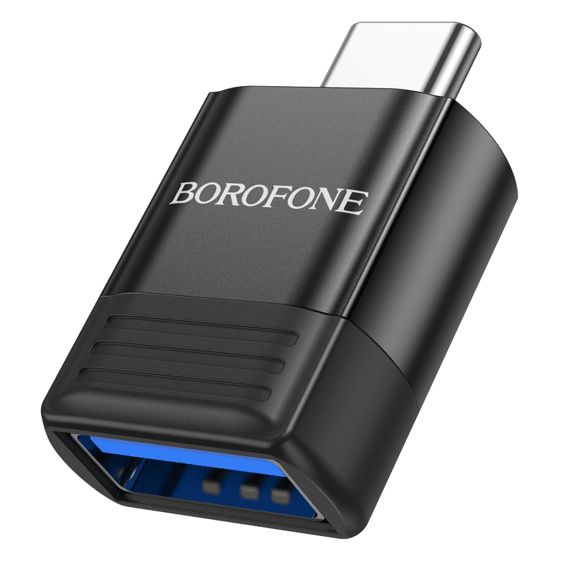 Borofone adapter OTG BV18 - Type C na USB - crni