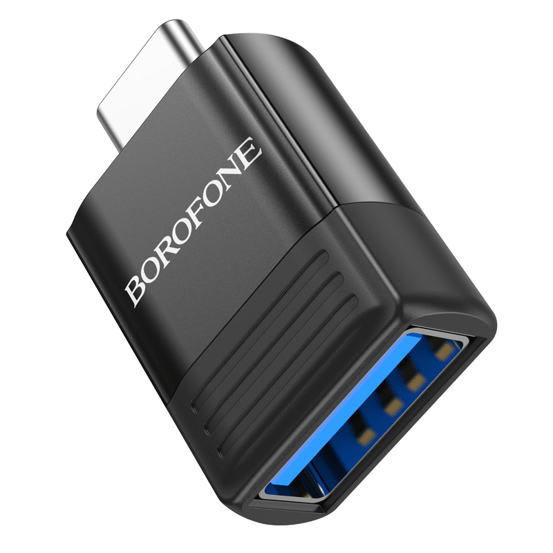 Borofone adapter OTG BV18 - Type C na USB - crni